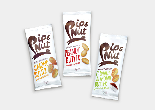 pip & nut坚果和坚果酱包装