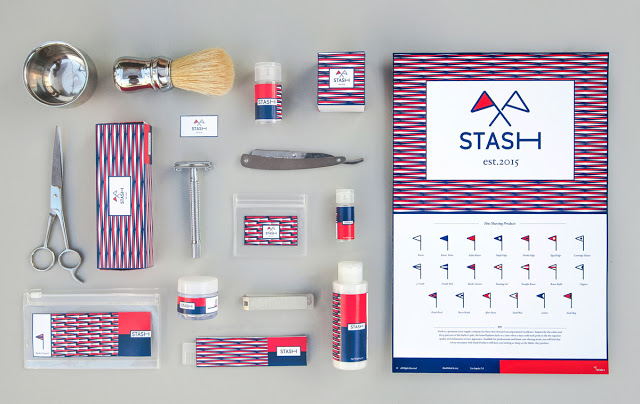 男士剃须品牌Stash包装设计欣赏 男士剃须品牌Stash包装设计欣赏