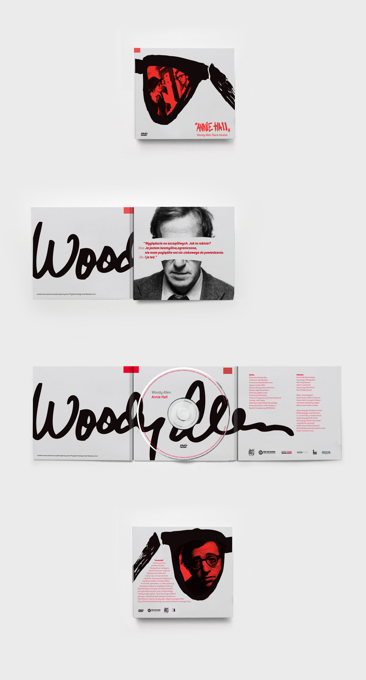 电影大师伍迪·艾伦(woody allen)DVD封面设计 电影大师伍迪·艾伦(woody allen)DVD封面设计