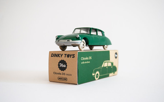 Dinky汽车模型玩具包装设计