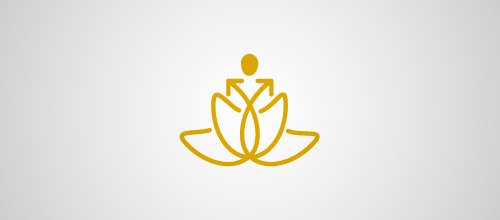 标志设计元素运用实例：莲花
