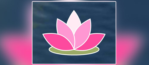 标志设计元素运用实例：莲花