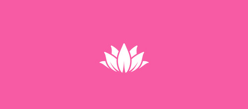 标志设计元素运用实例：莲花