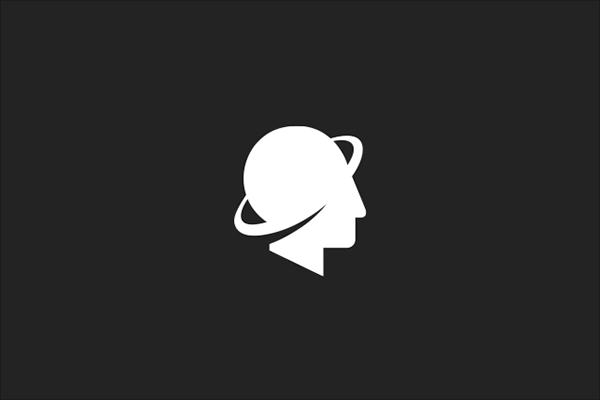 Angelo Vito重叠和扁平化效果logo设计