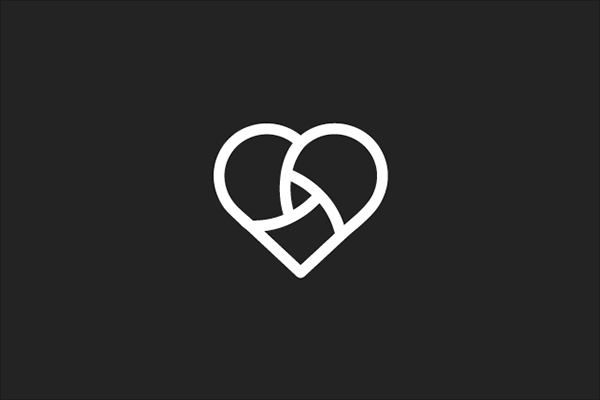Angelo Vito重叠和扁平化效果logo设计