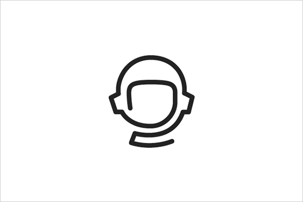 Angelo Vito重叠和扁平化效果logo设计