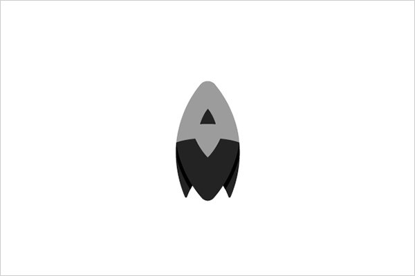 Angelo Vito重叠和扁平化效果logo设计