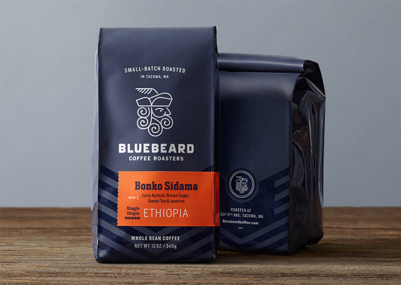 Blue Beard咖啡包装设计