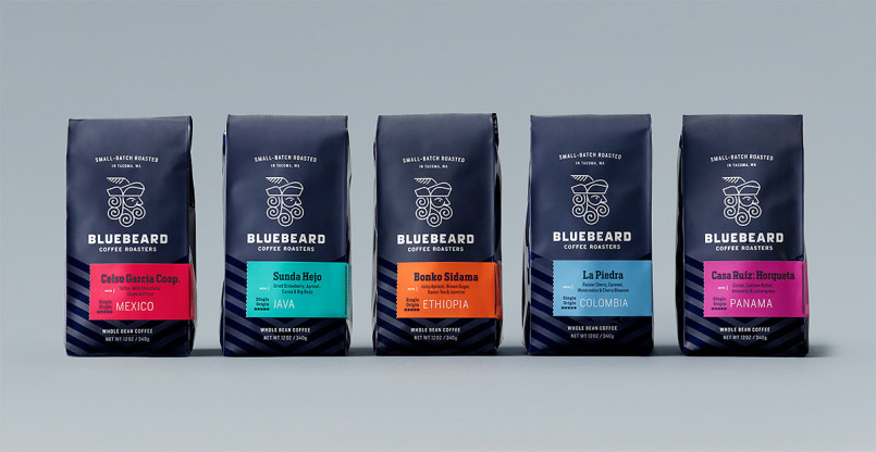 Blue Beard咖啡包装设计