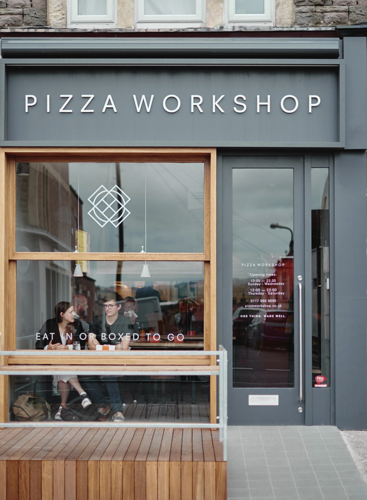 Pizza Workshop餐厅品牌和室内设计欣赏 Pizza Workshop餐厅品牌和室内设计欣赏