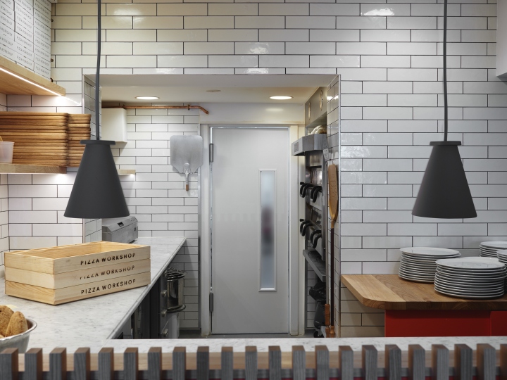 Pizza Workshop餐厅品牌和室内设计欣赏 Pizza Workshop餐厅品牌和室内设计欣赏