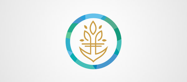 标志设计元素运用实例:锚 标志设计元素运用实例:锚