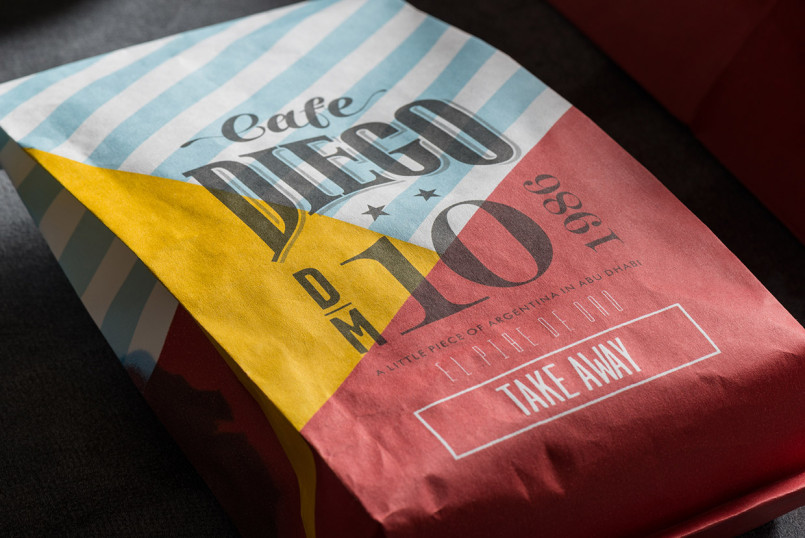 Cafe Diego咖啡馆品牌形象设计 Cafe Diego咖啡馆品牌形象设计