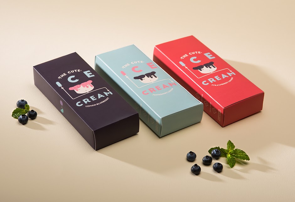 The Cute Ice Cream冰棒包装设计 The Cute Ice Cream冰棒包装设计