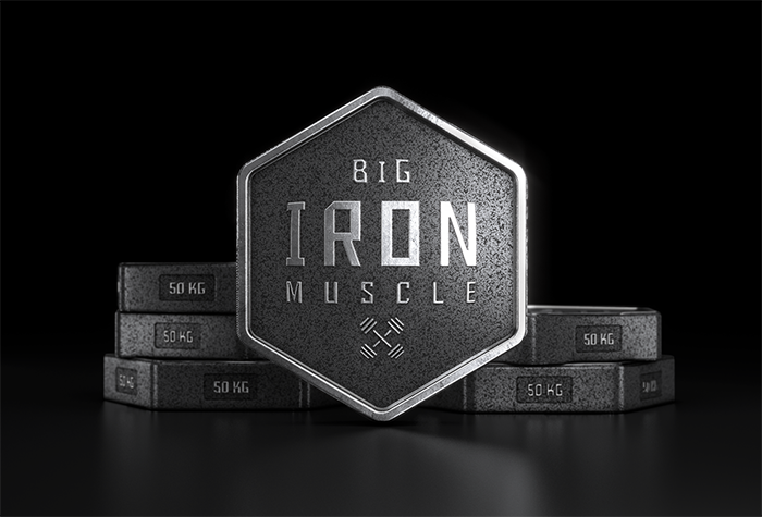 BIG IRON MUSCLE能量棒包装设计