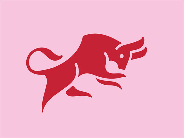 Martigny Matthieu负空间效果的动物logo图案设计