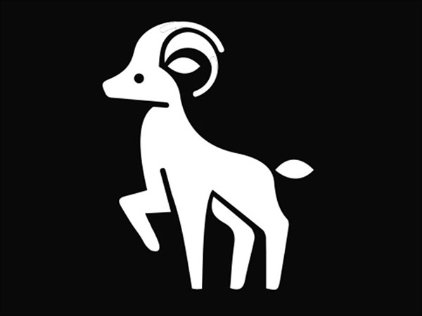 Martigny Matthieu负空间效果的动物logo图案设计