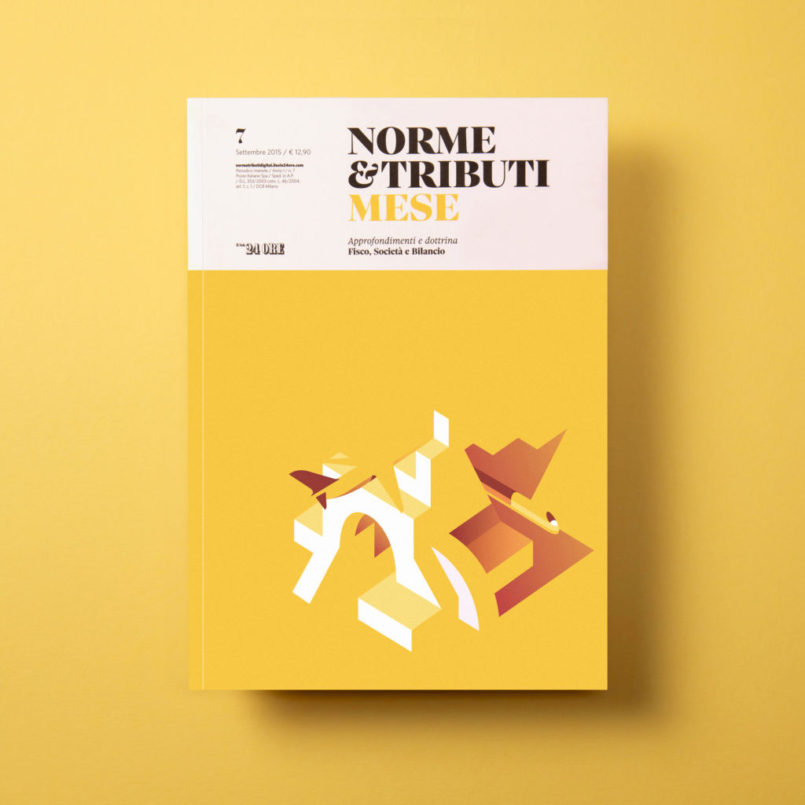 Norme & Tributi Mese封面插图设计