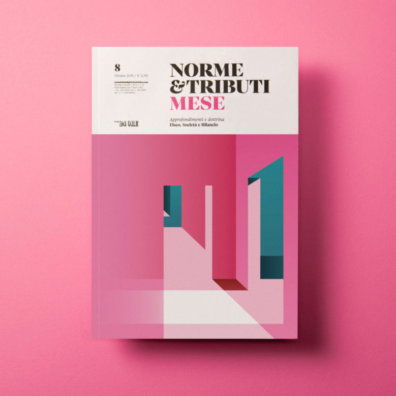 Norme & Tributi Mese封面插图设计