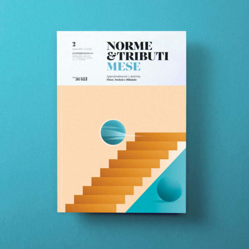 Norme & Tributi Mese封面插图设计