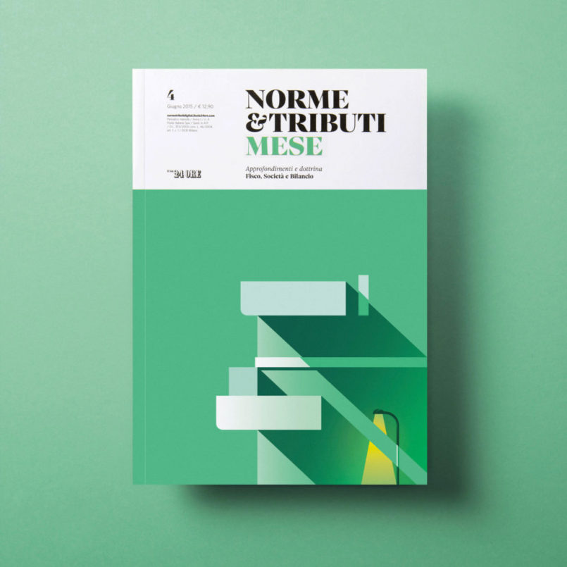Norme & Tributi Mese封面插图设计
