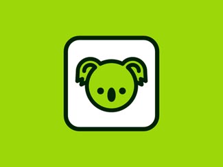 标志设计元素应用实例:考拉 标志设计元素应用实例:考拉