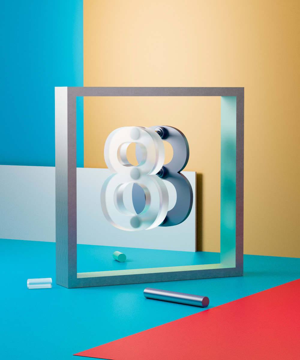 Rafael Merino创意3D文字设计 Rafael Merino创意3D文字设计