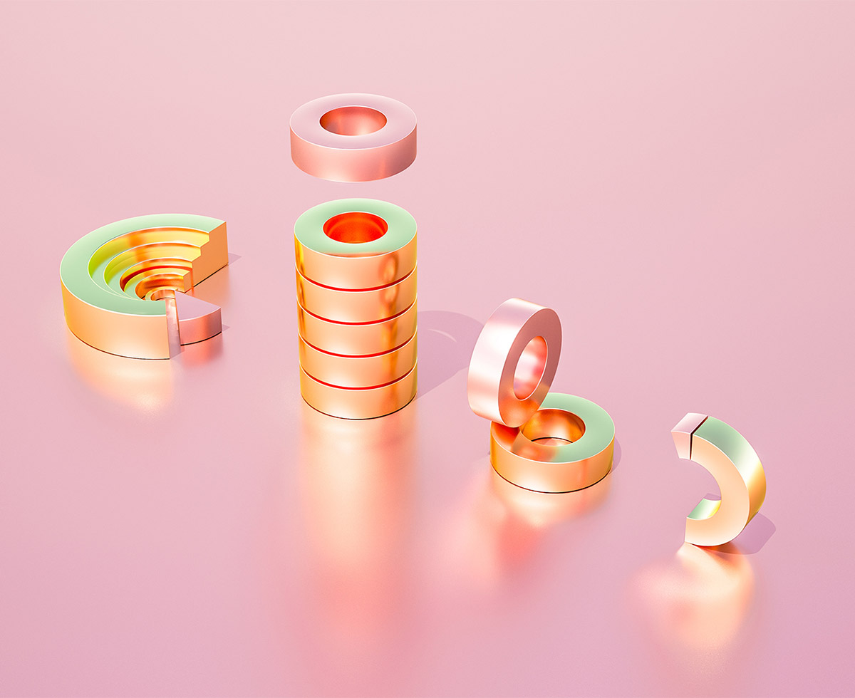 Rafael Merino创意3D文字设计 Rafael Merino创意3D文字设计