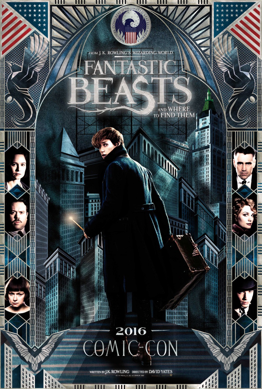 电影海报欣赏：神奇动物在哪里 Fantastic Beasts and Where to Find Them