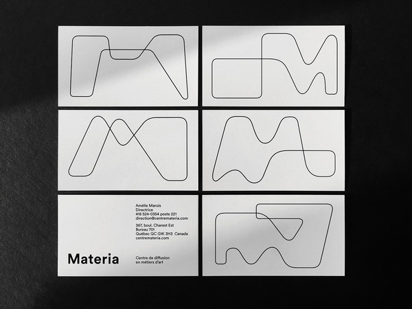 Materia艺术中心品牌视觉设计 Materia艺术中心品牌视觉设计