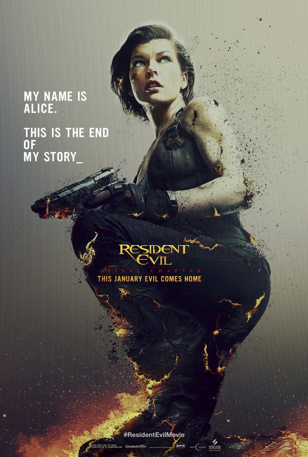 热门电影海报欣赏：生化危机：终章 Resident Evil: the Final Chapter