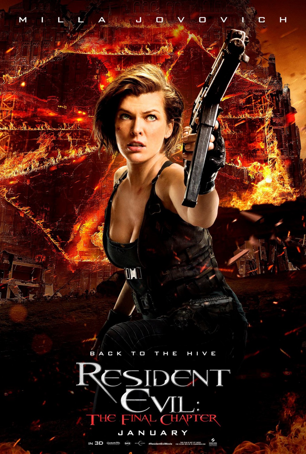 热门电影海报欣赏：生化危机：终章 Resident Evil: the Final Chapter
