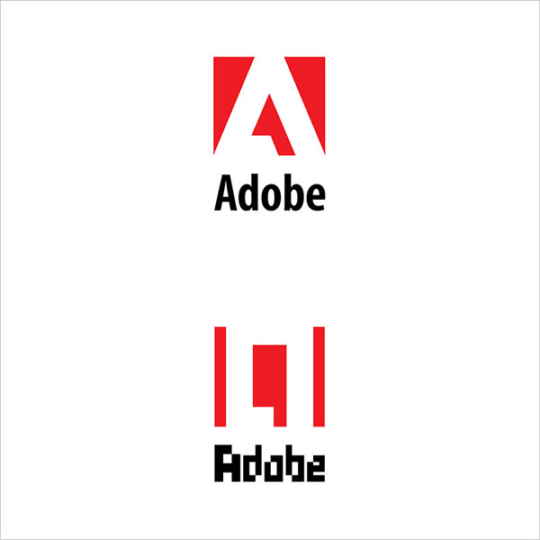 你能认出几个? 著名品牌Logo有趣的像素化