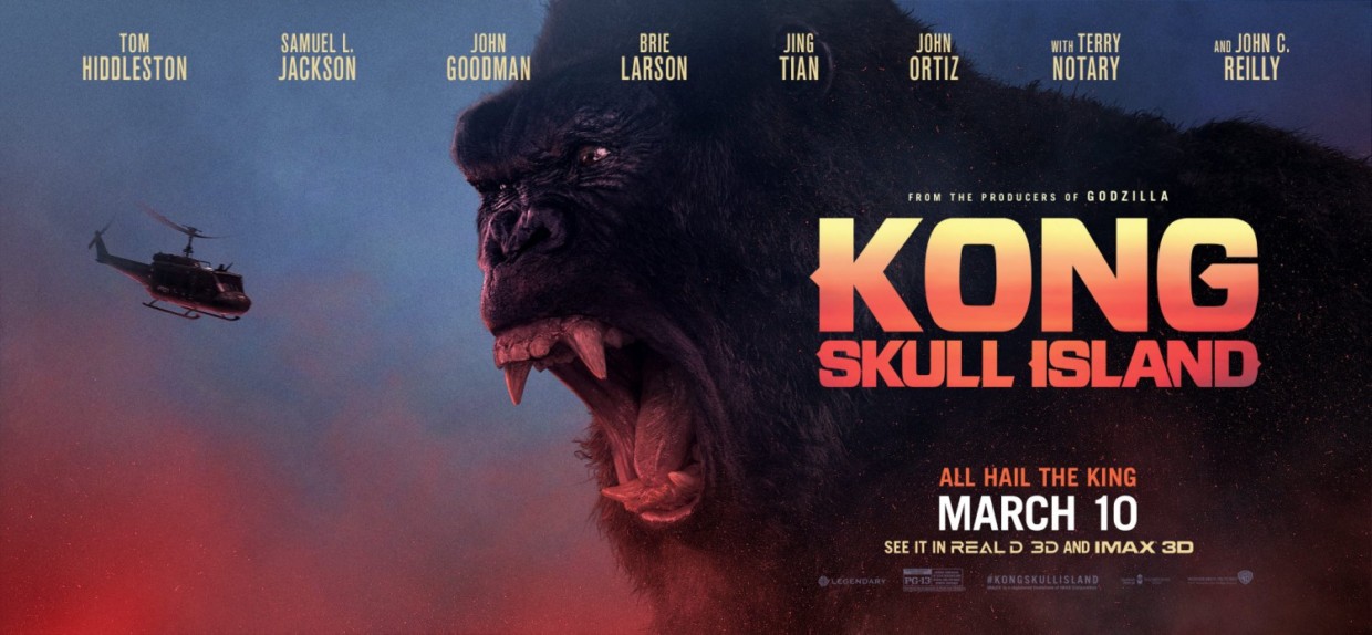 电影海报欣赏:金刚:骷髅岛 Kong: Skull Island 电影海报欣赏:金刚:骷髅岛 Kong: Skull Island 设计欣赏