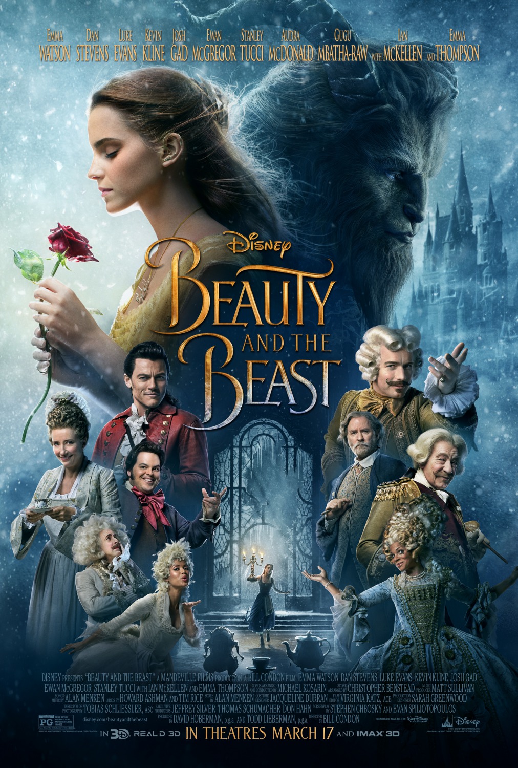 电影海报欣赏:美女与野兽 Beauty and the Beast 电影海报欣赏:美女与野兽 Beauty and the Beast 设计欣赏