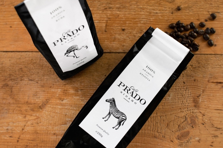 Café Prado咖啡包装设计