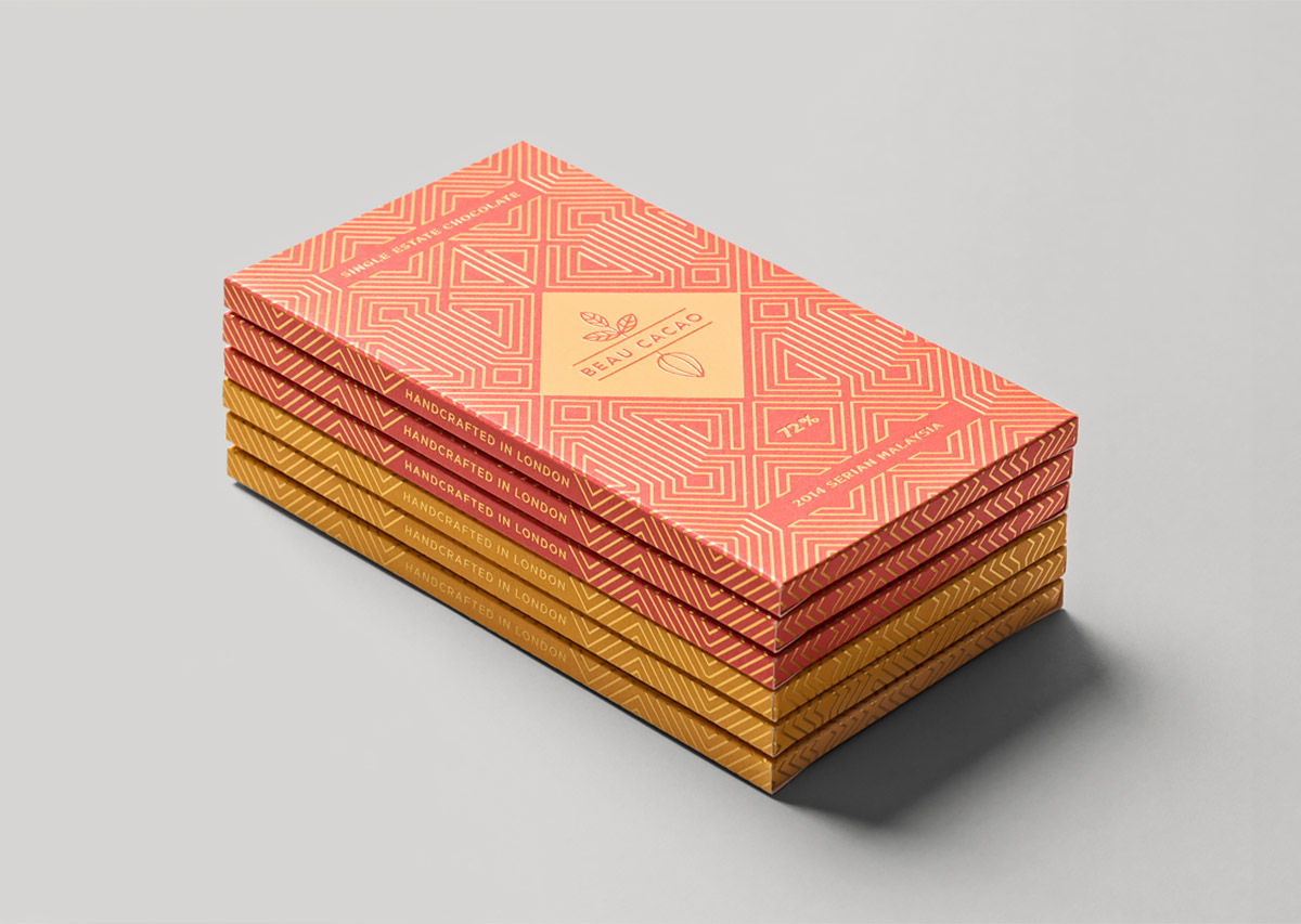 Beau Cacao巧克力包装设计