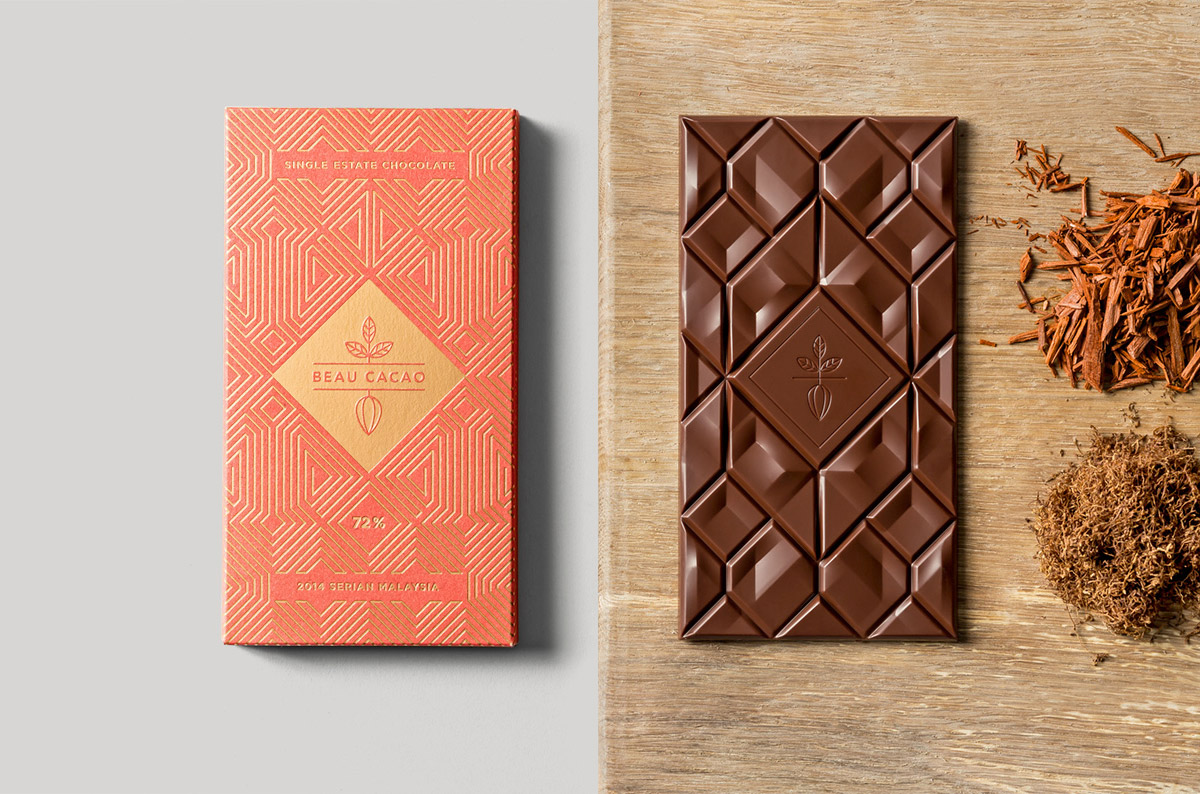 Beau Cacao巧克力包装设计