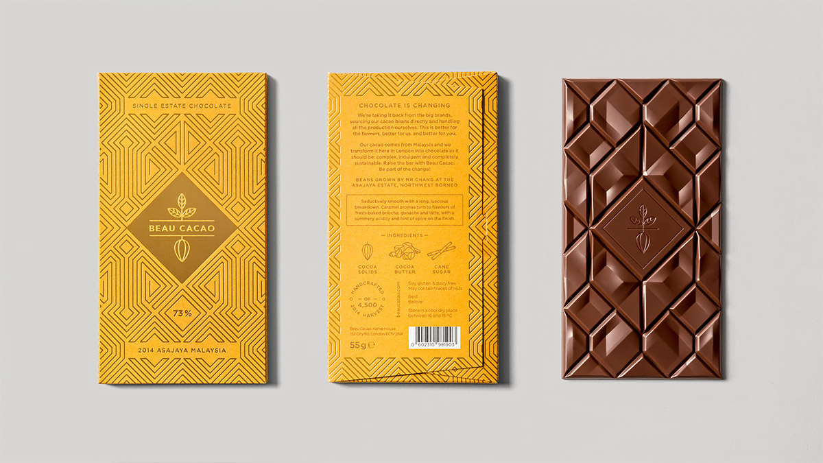 Beau Cacao巧克力包装设计