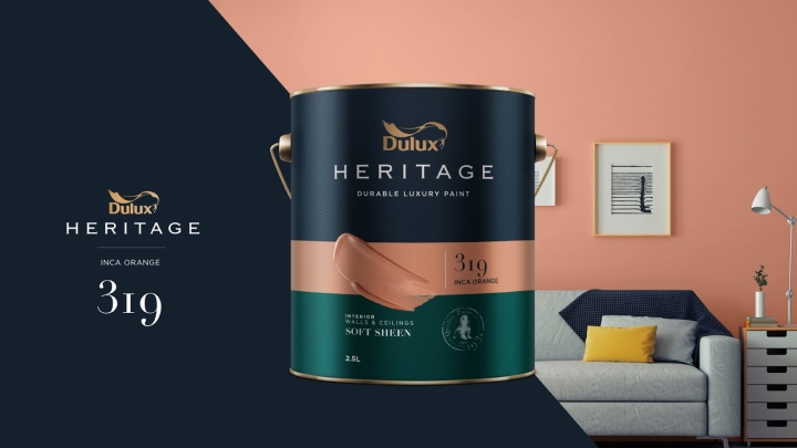 多乐士Dulux Heritage涂料概念包装设计