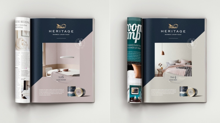 多乐士Dulux Heritage涂料概念包装设计
