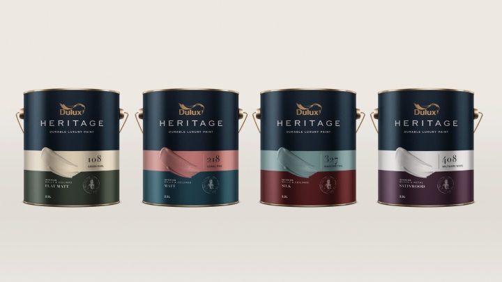 多乐士Dulux Heritage涂料概念包装设计