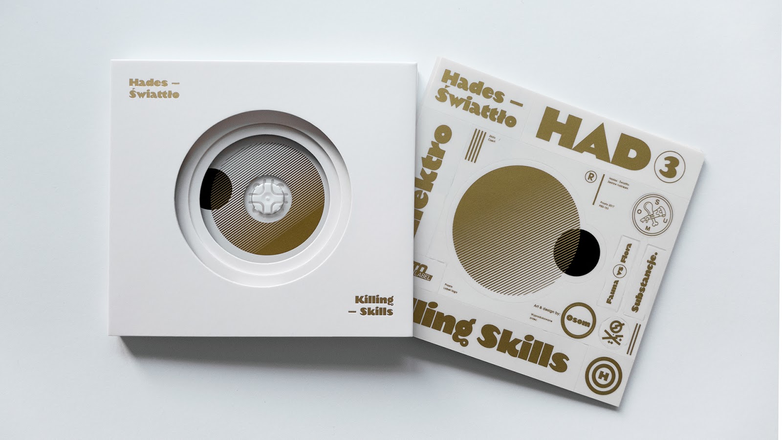 Hades创意CD包装设计 Hades创意CD包装设计