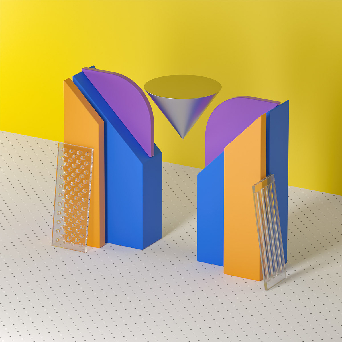 Serafim Mendes创意3D字母设计