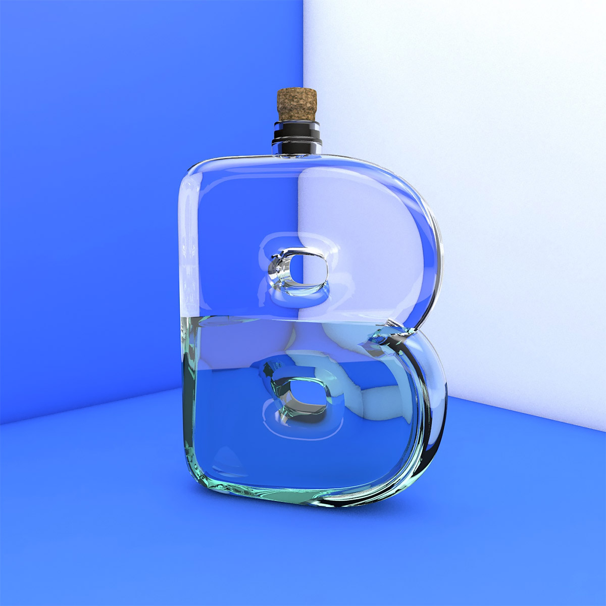 Anna Zinovieva创意3D字母设计 Anna Zinovieva创意3D字母设计