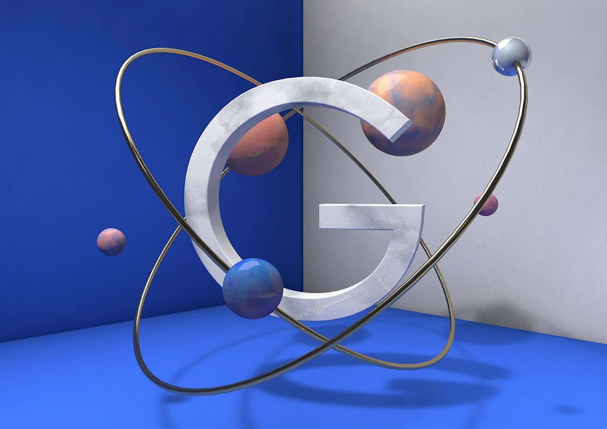 Anna Zinovieva创意3D字母设计 Anna Zinovieva创意3D字母设计