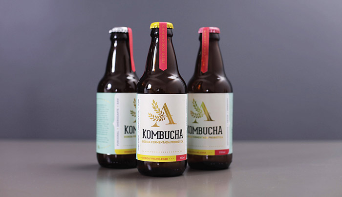 KOMBUCHA AINA饮料包装设计
