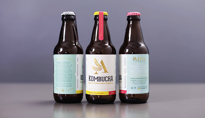 KOMBUCHA AINA饮料包装设计