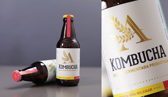 KOMBUCHA AINA饮料包装设计