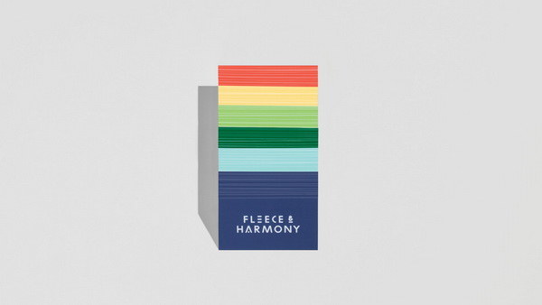 羊绒毛线品牌Fleece & Harmony视觉形象设计 羊绒毛线品牌Fleece & Harmony视觉形象设计